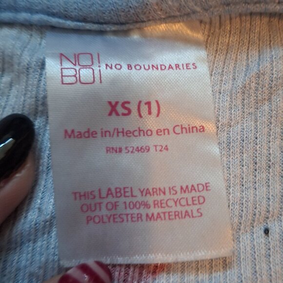 Blue shirt with red cherries - Picture 2 of 3